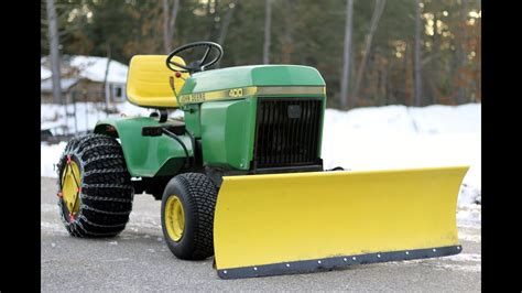 john deere skid steer snow blower|john deere 400 snow plow.